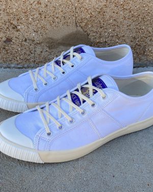 Colchester Rubber Co. National Treasure White Low Top Sneakers