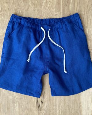 Alex Crane Bo King Linen Shorts