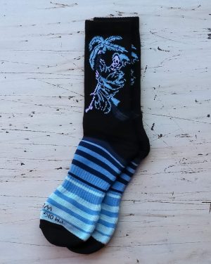 The Ampal Creative Blue Reaper Socks