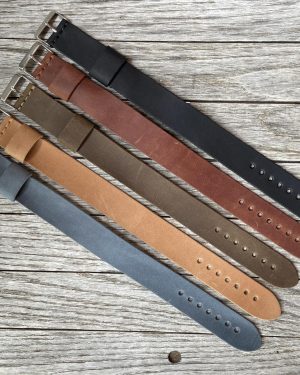 Leather NATO Watch Straps 20 MM