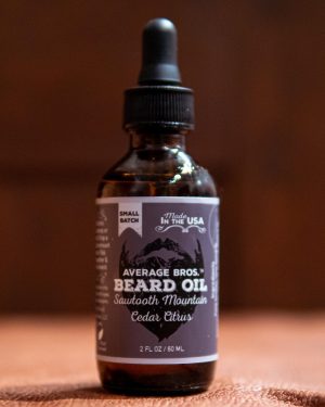 Average Bros. Co. Sawtooth Mountain Beard Oil 2 Oz.