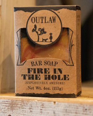 Fire In The Hole Bar Soap Outlaw Soaps
