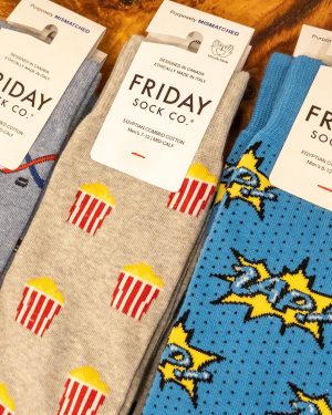 Friday Sock Co. Men’s Patterned Socks Assorted