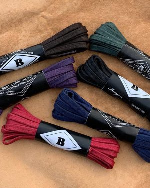 Benjo’s Waxed Flat Laces 54″