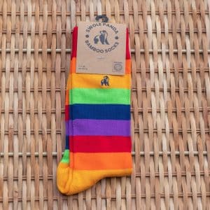 Swole Panda Bamboo Pride Socks