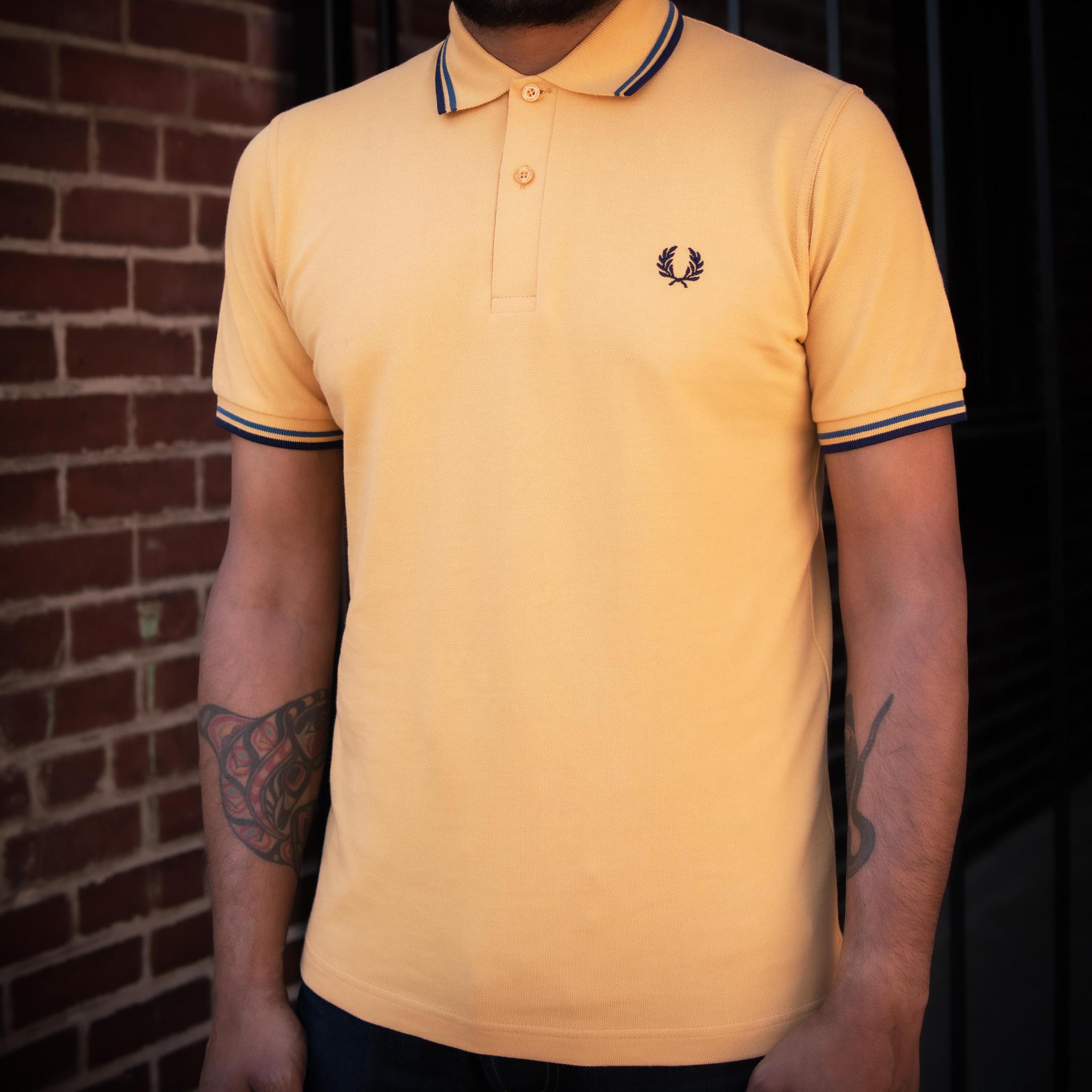 【超希少】Fred Perry M12 B33 Sunset Gold 超希少】Fred Perry M12 B33 Sunset Gold Fred Perry Twin