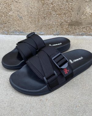 Gramicci Black Slide Sandals