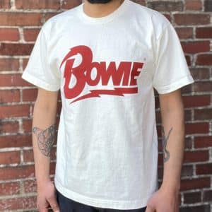 Whole Bowie Diamond Dogs Tee Off White