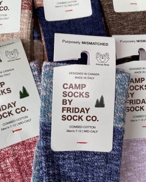 Friday Sock Co. Men’s Camp Socks Assorted