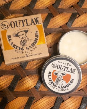Outlaw Soap Co. Blazing Saddles Solid Cologne