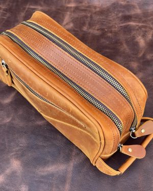 Nomad Leather Toiletry Bag