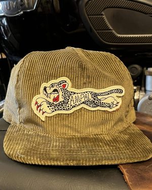 The Ampal Creative Cheetah Cord Strapback Hat