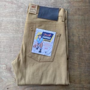 Naked and Famous Denim Super Guy Duck Canvas Selvedge
