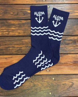 The Ampal Creative Aloha Bamboo Cotton Blend Socks