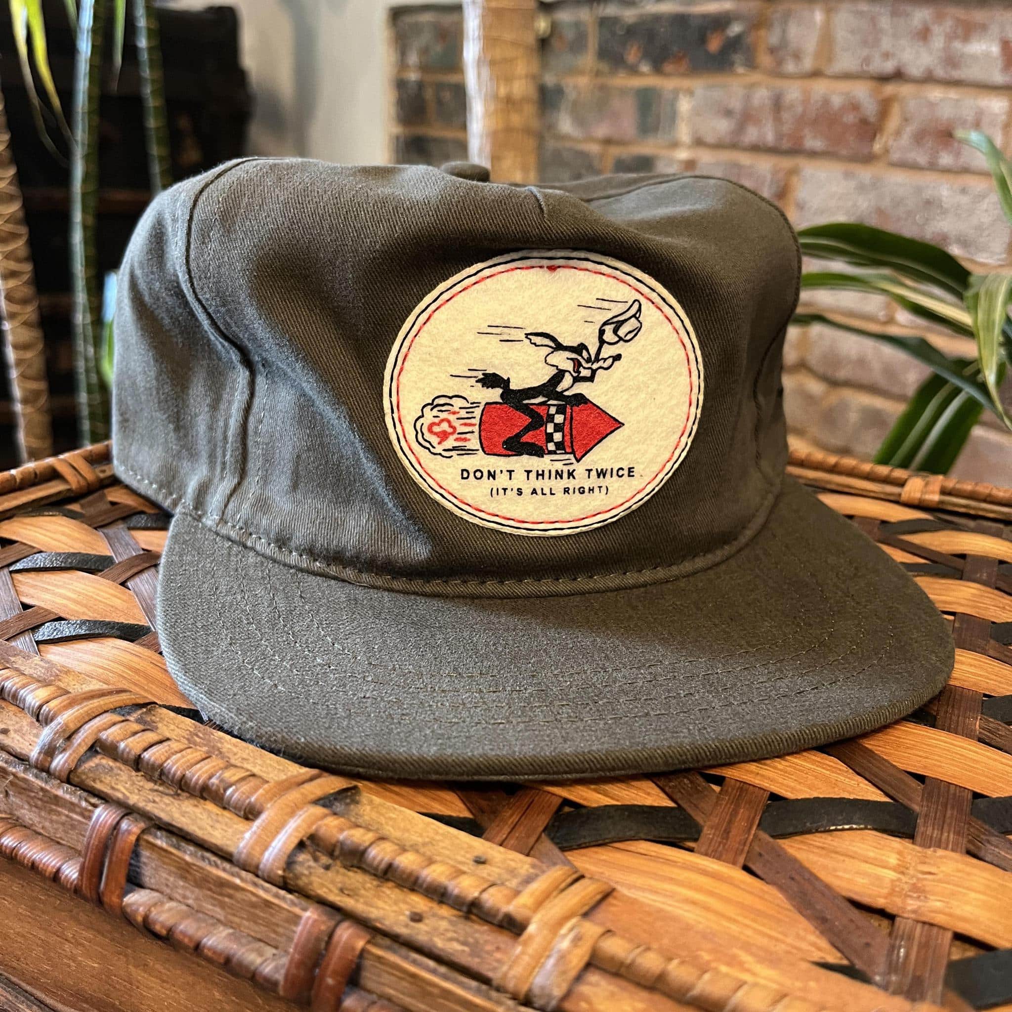 Don't Think Twice Strapback Hat - Crimson Serpents Outpost