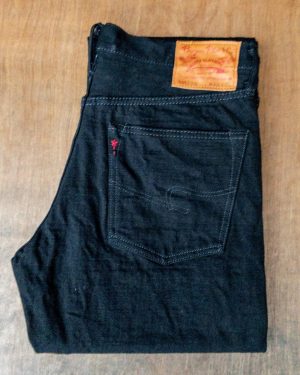 Burgus Plus 770-99 Standard Black Selvedge Jeans