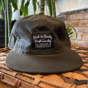 The Ampal Creative Wax Brown Snapback Hat