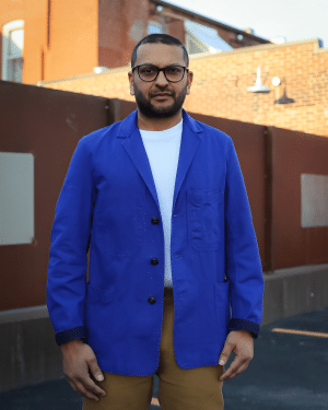 Yarmouth Oilskins Royal Blue Engineer’s Jacket