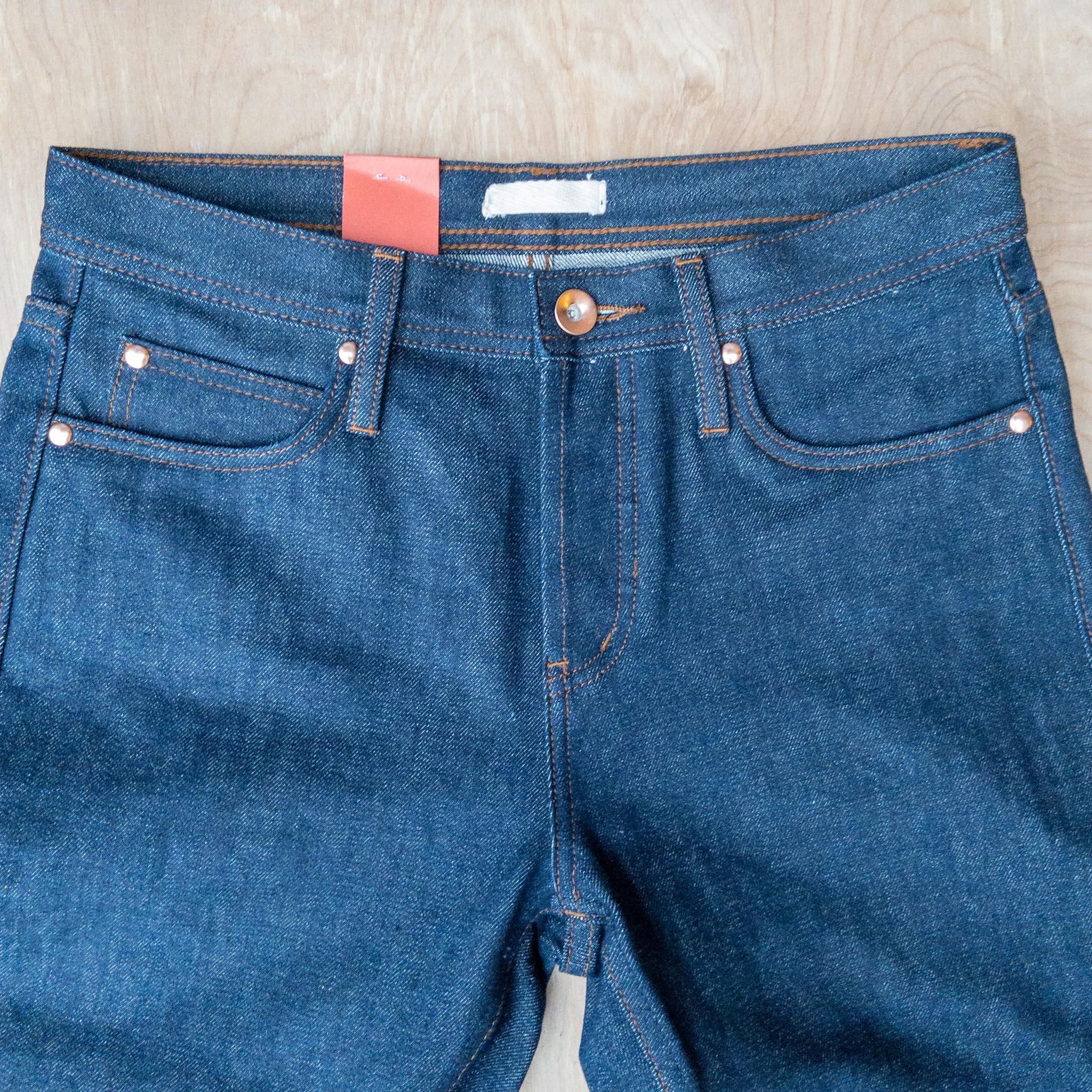 Unbranded UB101 skinny fit 14.5 oz. indigo selvedge jeans - Crimson ...