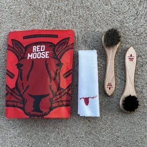 Shoe Shine Brush Kit Red Moose