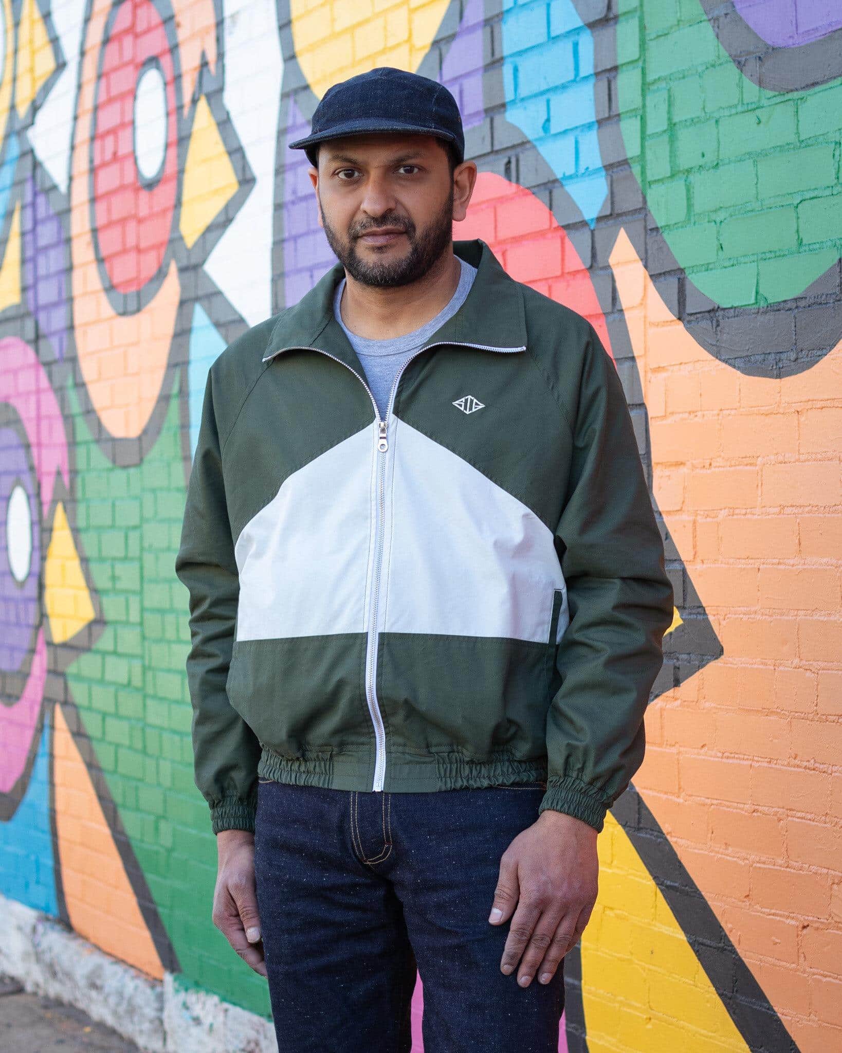 Green Track Jacket by Signature