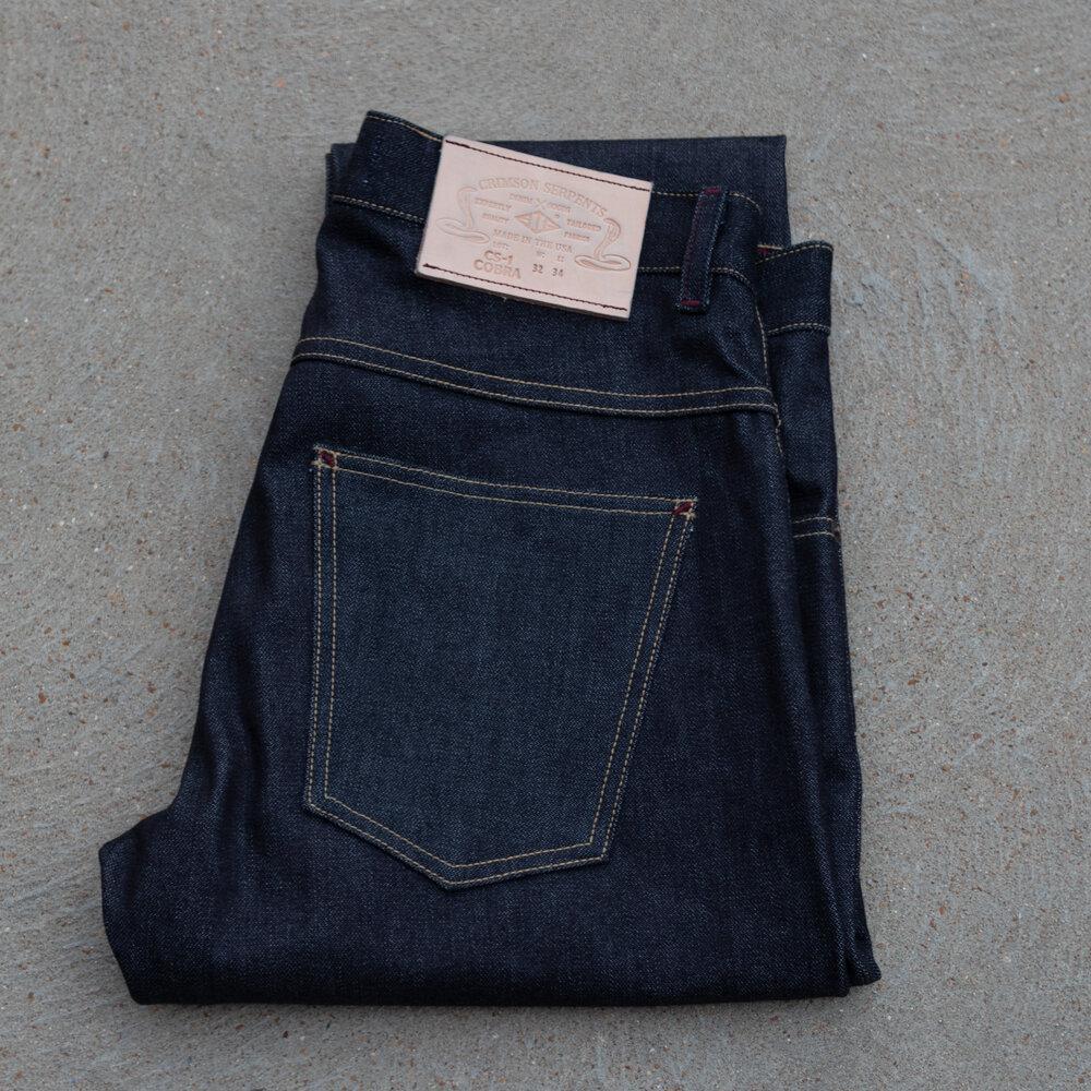 Cobra Broken Twill Selvedge Crimson Serpents Outpost