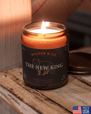 New King Soy Candle 8 oz.