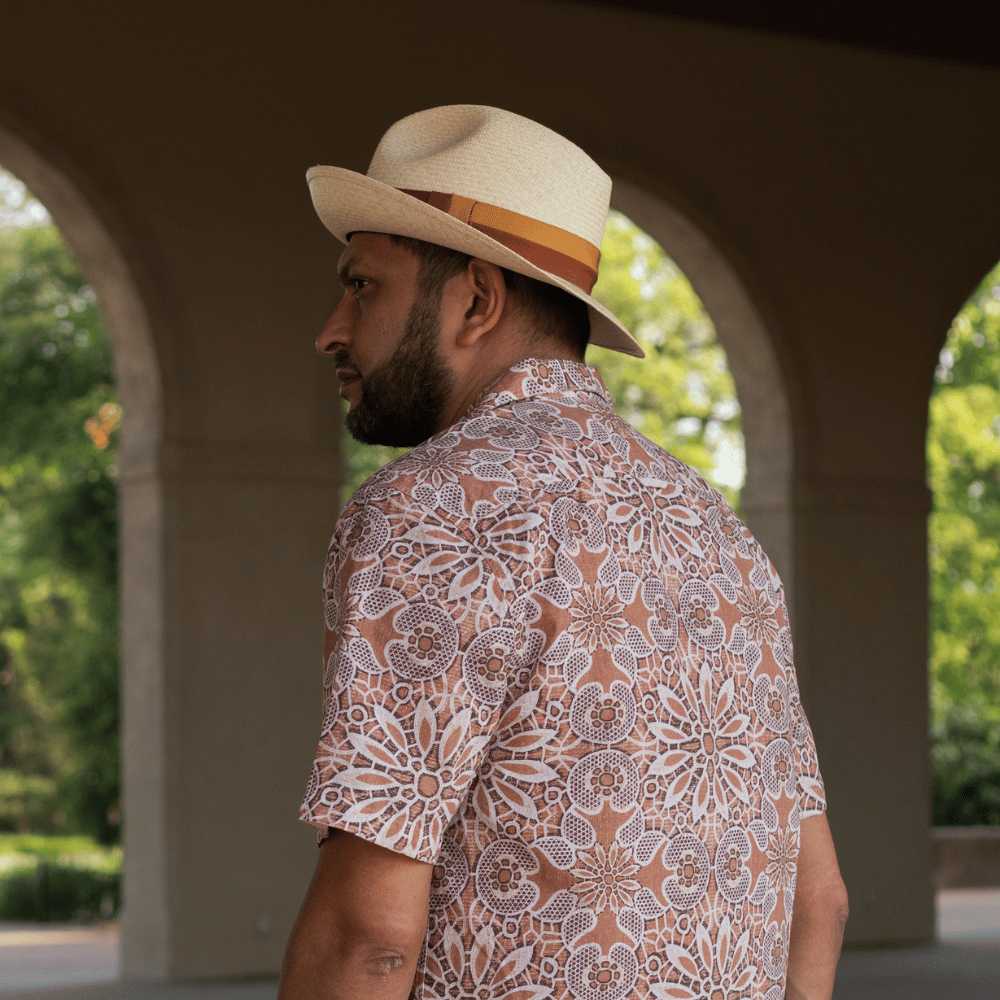 Halpern Panama Fedora from Bailey of Hollywood.