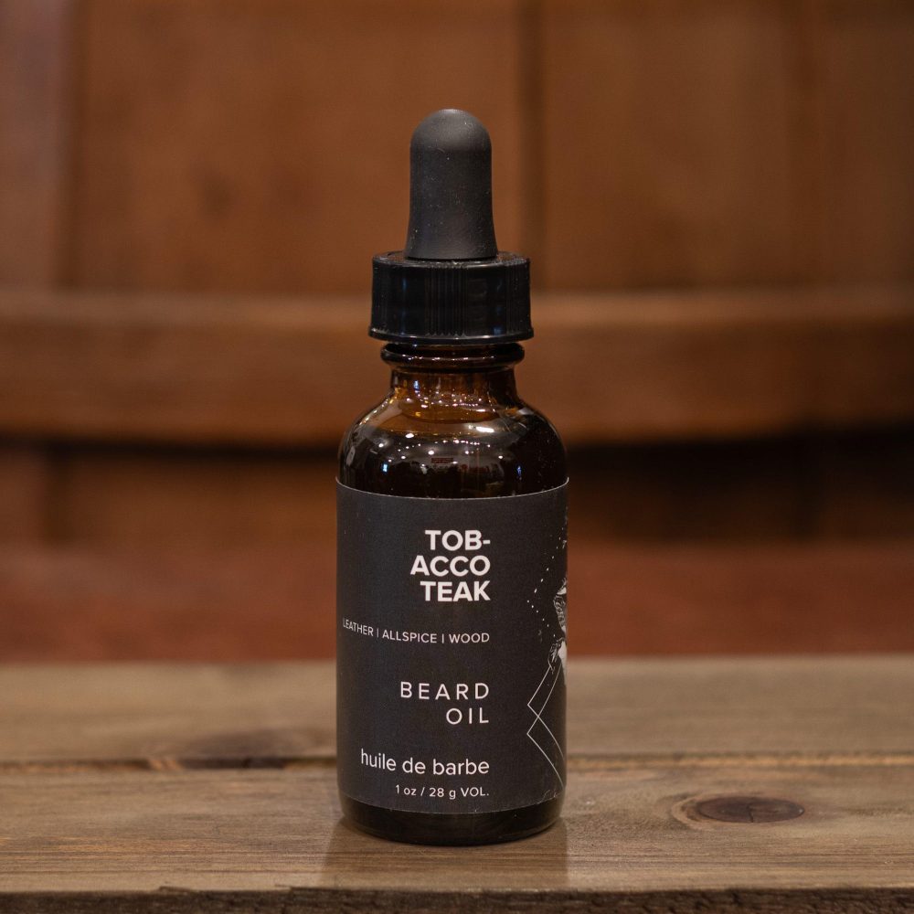 Broken Top Beard Oils. Tobacco Teak.