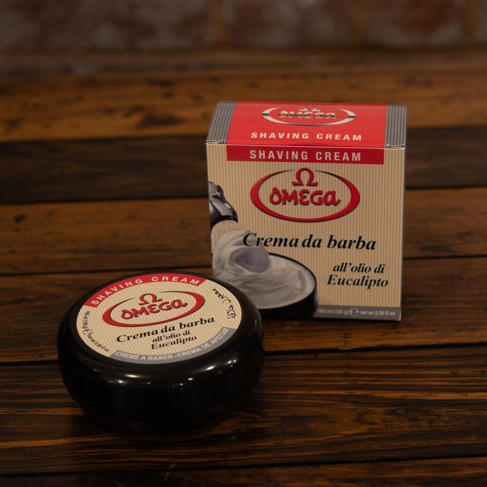 Omega Shaving Products. 150ml Shaving Cream Bowl.