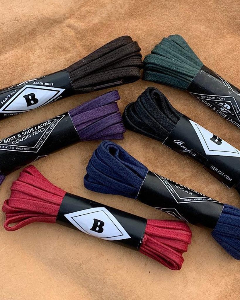 Benjo's Waxed Flat Laces 54