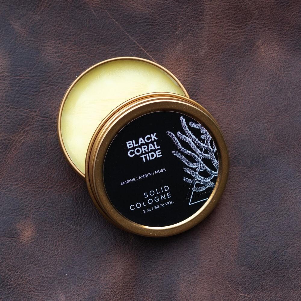 Broken Top Solid Colognes. Black Coral Tide.