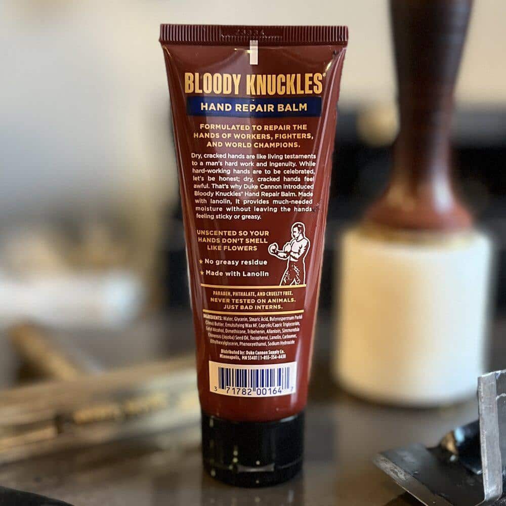 Bloody Knuckles Hand Repair Balm Tube by Duke Cannon
