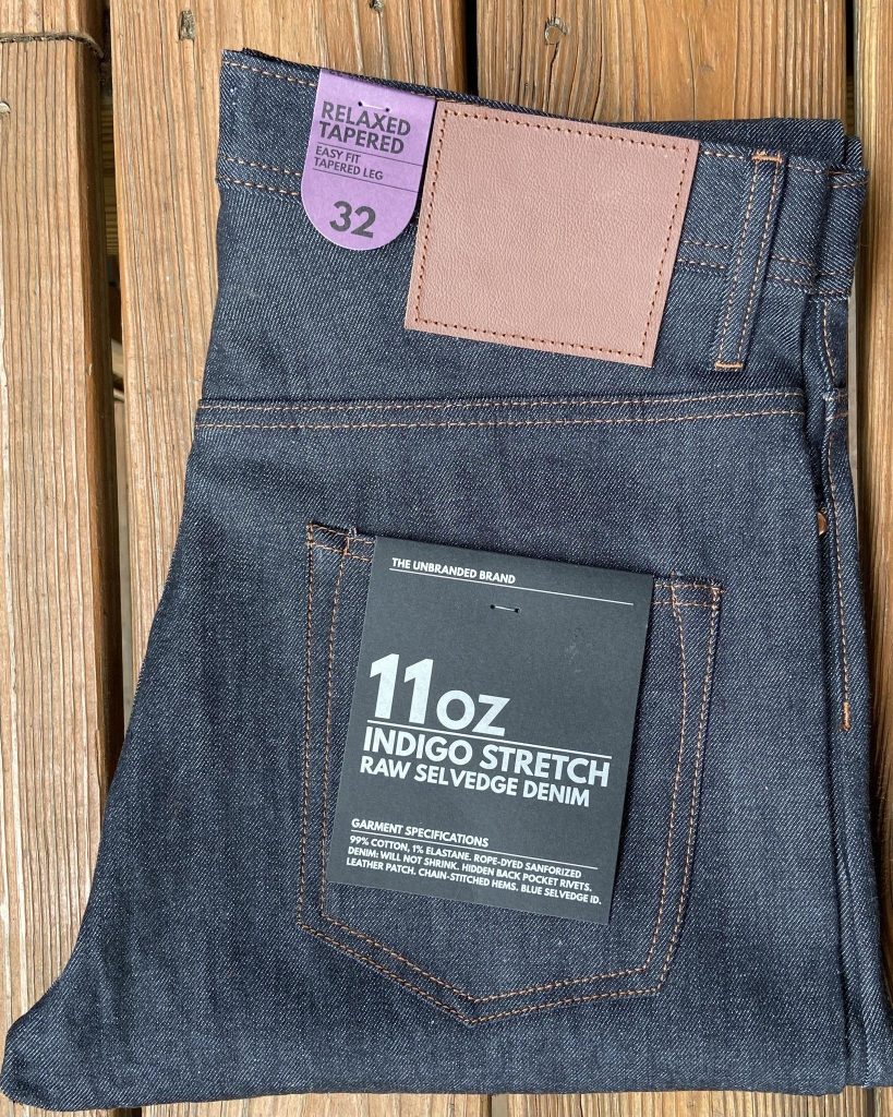 11oz Stretch Stretch Selvedge Denim Reddit NWT Naked Famous Weird
